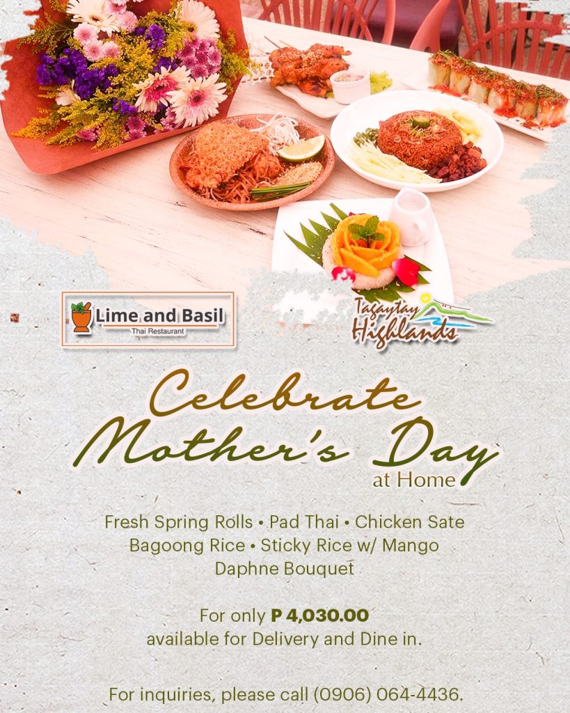Lime & Basil Mother’s Day Celebration The official website of
